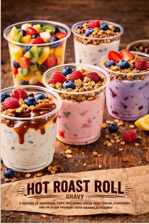 Fruits and Yoghurt Variety