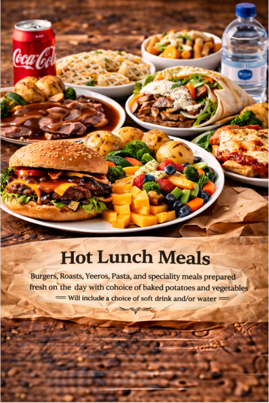 Hot Lunch Meals